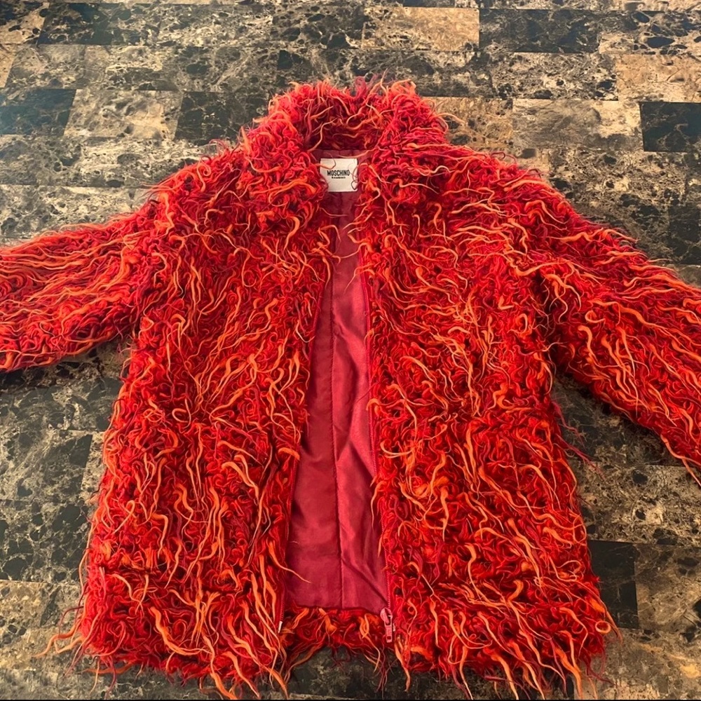 Girls Authenic Moschino Coat